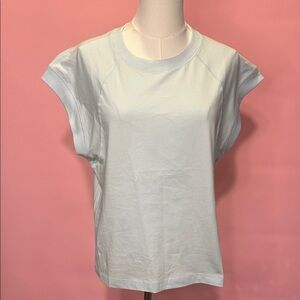 Evereve Light Baby Blue Short Sleeve Tee